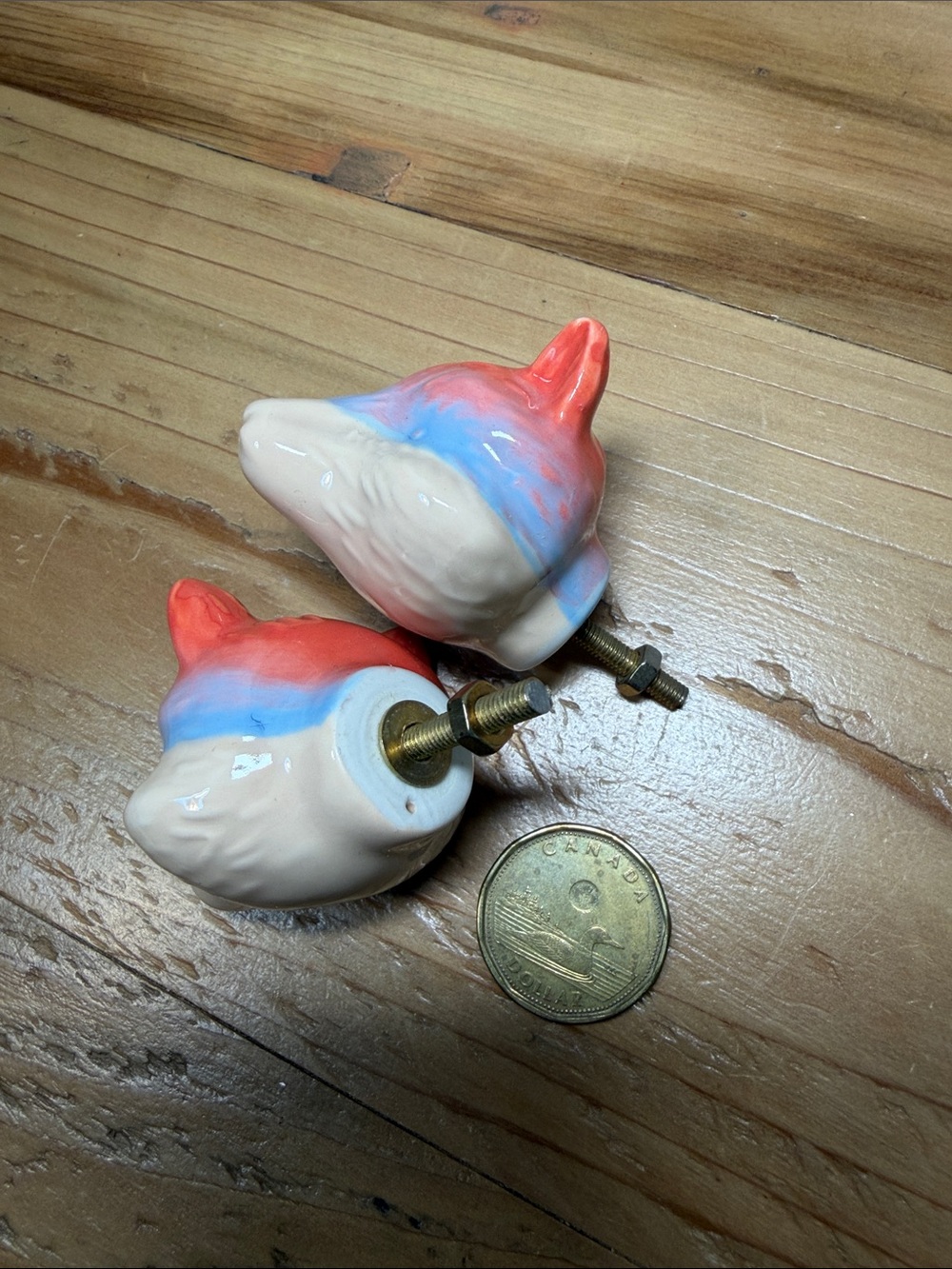 NWOT 2 Fox Drawer Pull knobs. - Picture 3 of 4